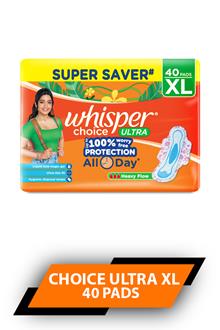 Whisper Choice Ultra Xl 40pads